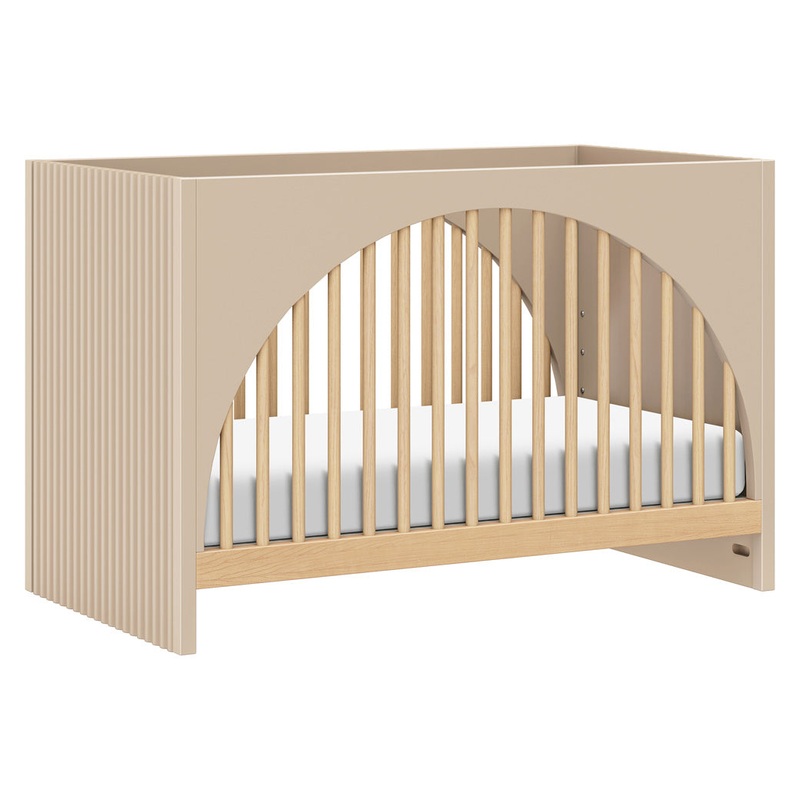 Moab 3-in-1 Convertible Crib Taupe/Ash