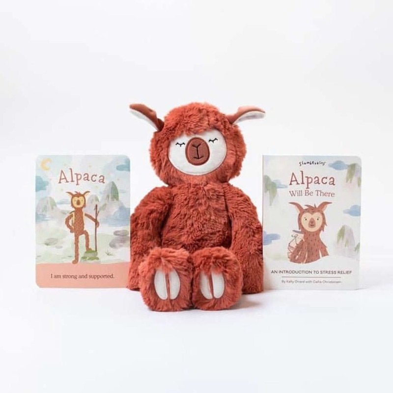 Slumberkins Alpaca Kin, Stress Relief