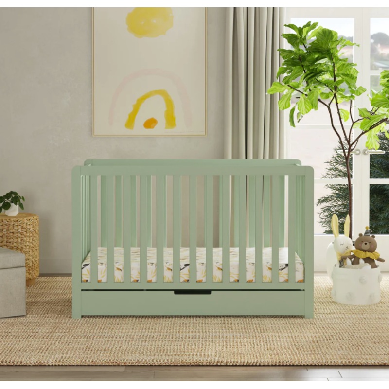 DaVinci Colby 4-in-1 Convertible Crib with Trundle Drawer White