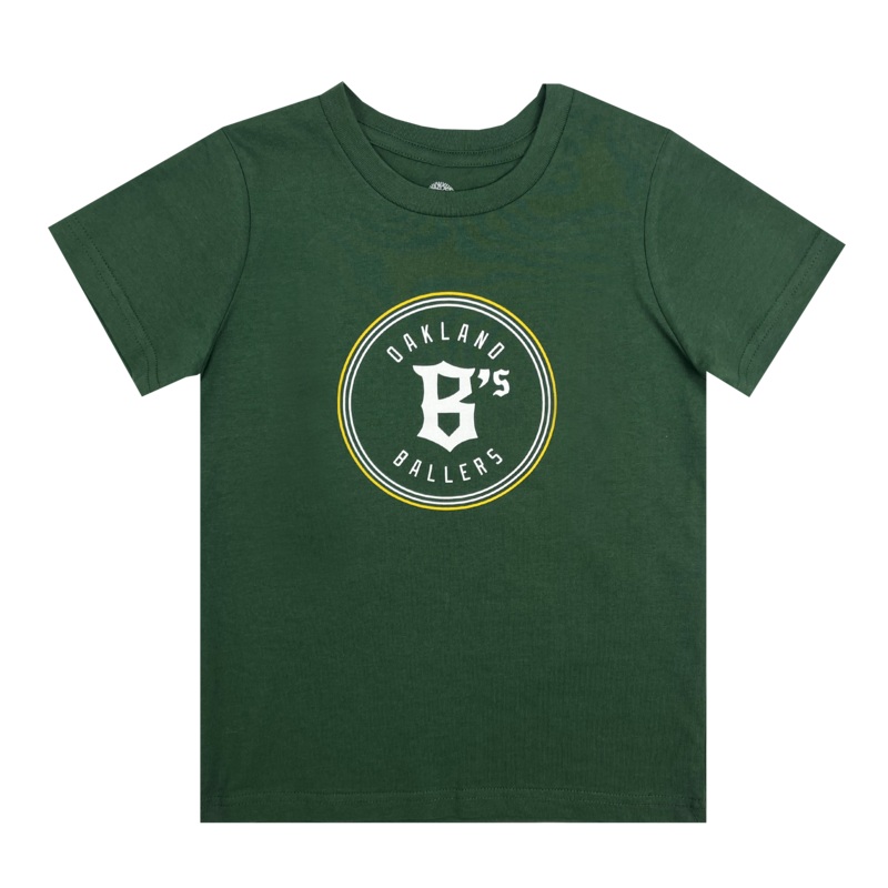 Toddler Oakland Ballers Logo Tee Forest 2T