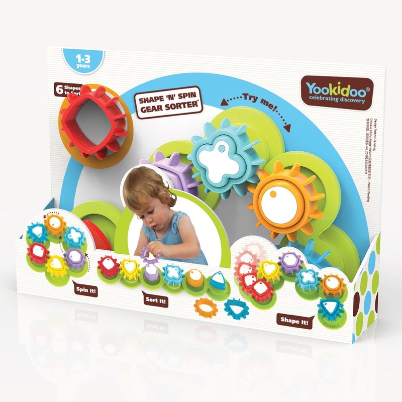 Yookidoo Shape N Spin