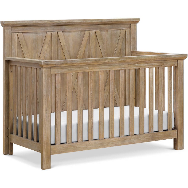 Sale Ends 10/14 Monogram Emory Farmhouse 4-in-1 Convertible Crib Driftwood