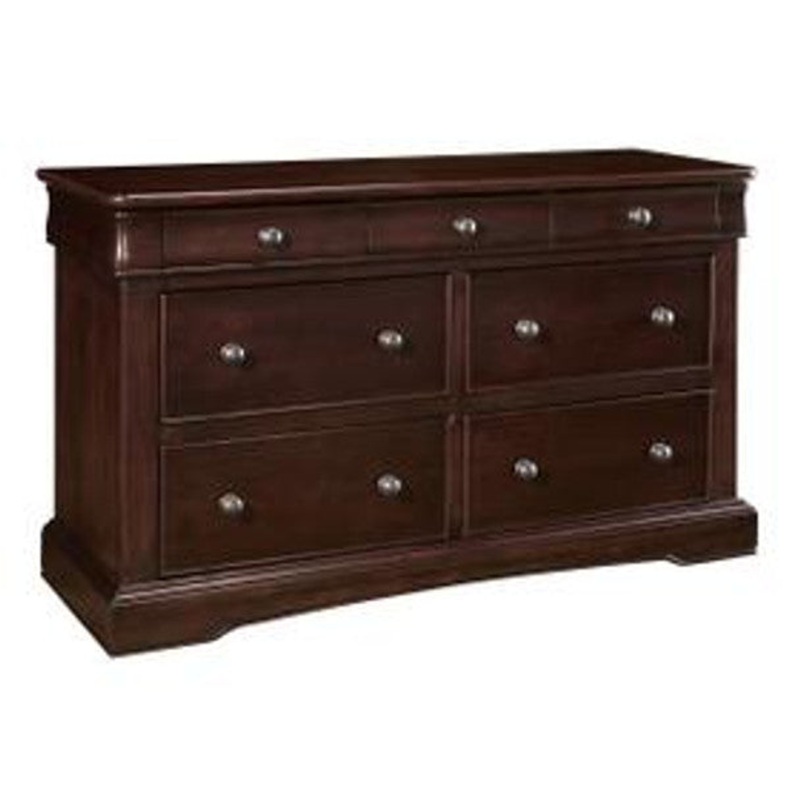Westwood Stratton Collection Double Dresser in Chocolate Mist
