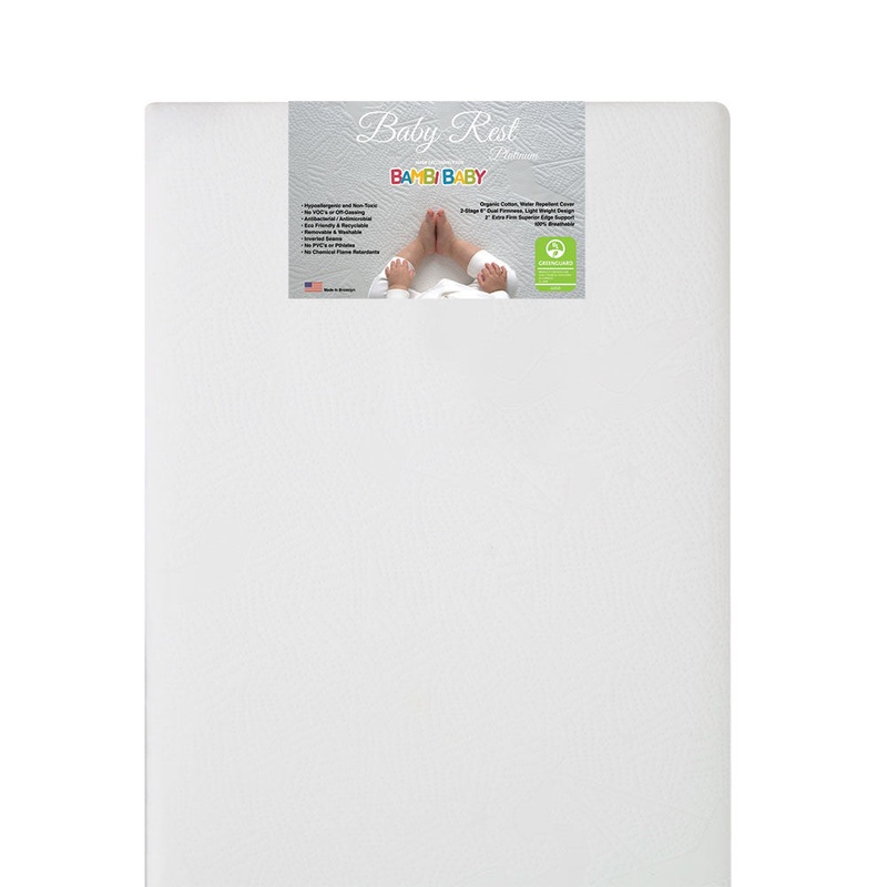 BabyRest Platinum 6″ Foam Crib Mattress