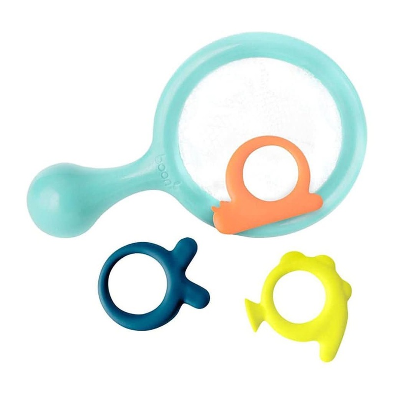 Boon Water Bugs Floating Bath Toys with Net – Mint, Green Mint Green