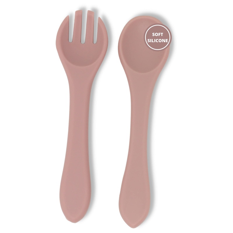 Fork and Spoon Set | Blush