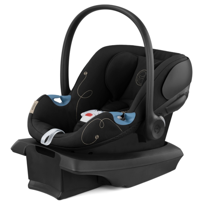 Cybex Aton G Infant Car Seat Moon Blk Sensor Safe