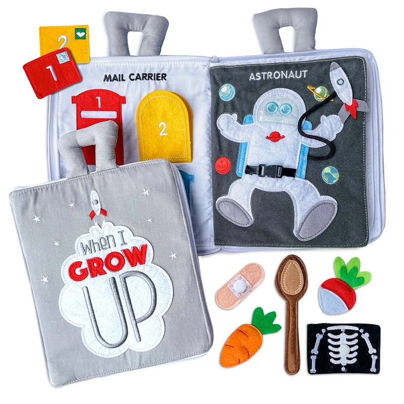 Fabric Activity Book – When I Grow Up