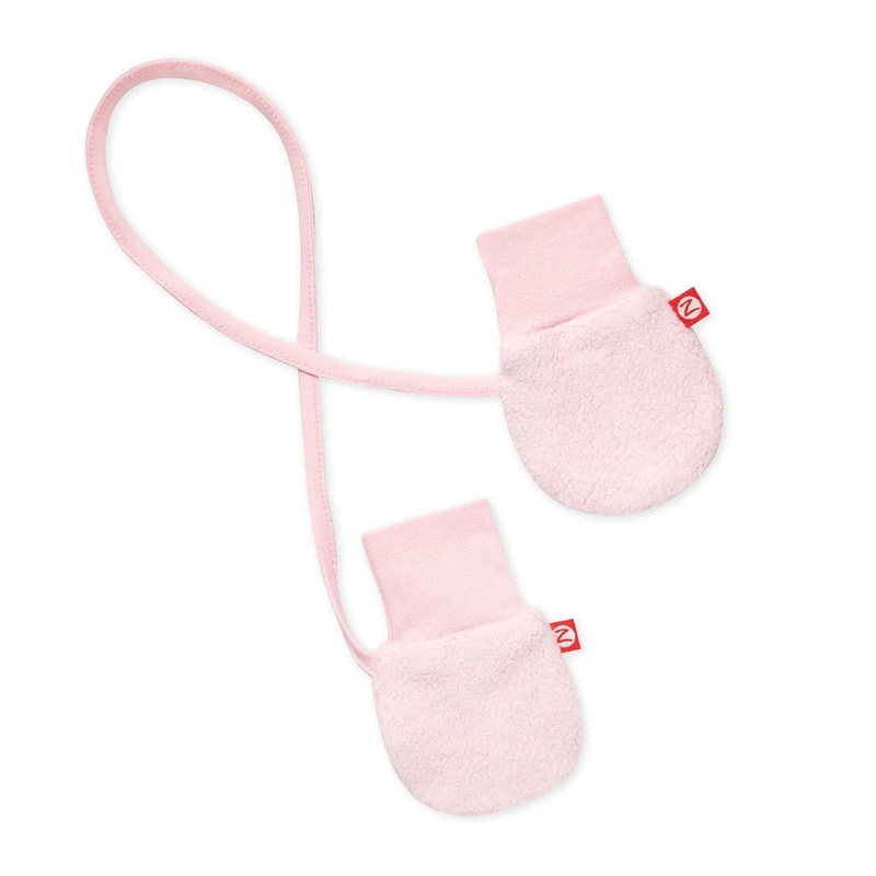 Zutano Cozie Fleece Lined Mittens Cream