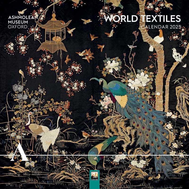 Ashmolean Museum: World Textiles Wall Calendar 2025 (Art Calendar) by Calendar; 12 pages English