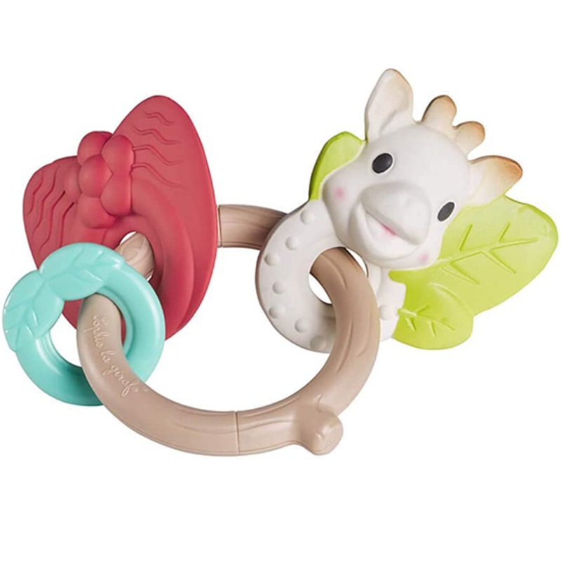 Calisson Inc Sophie La Girafe Natur’ Chew Rattle