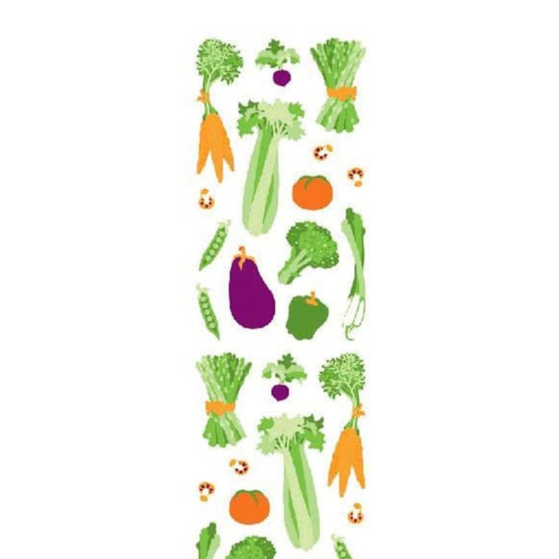 Mrs. Grossman’s Strip of Vegetables Stickers