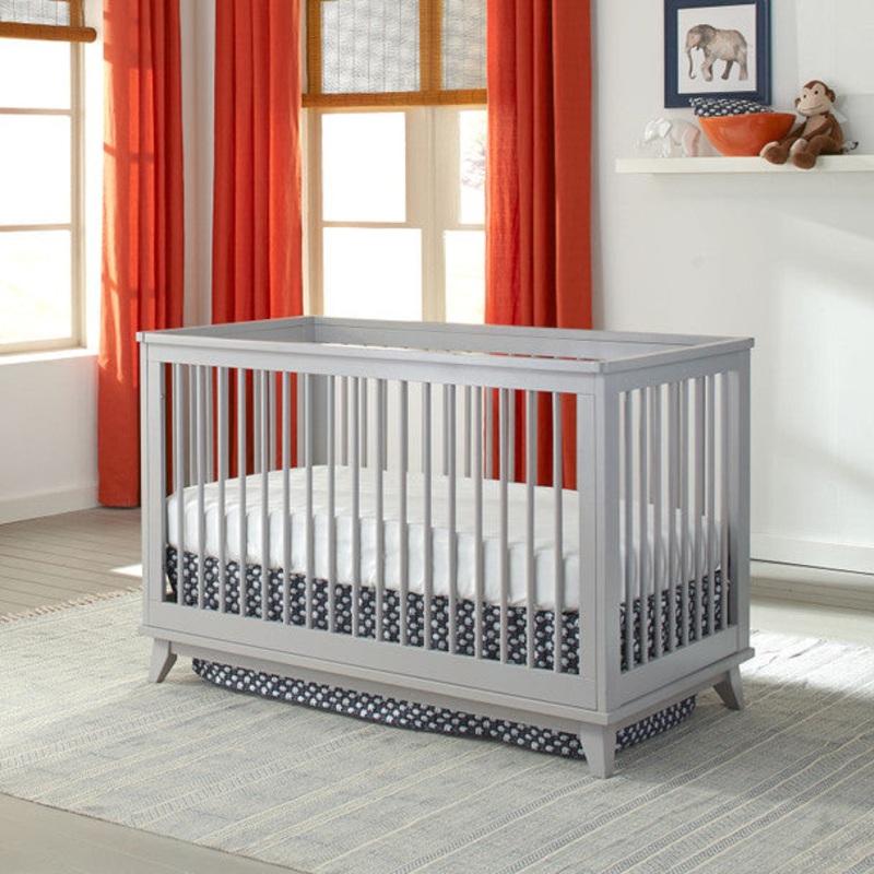 Westwood Echo Collection Cottage Island Crib in Fog