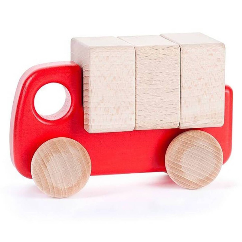 Car with Blocks Blue