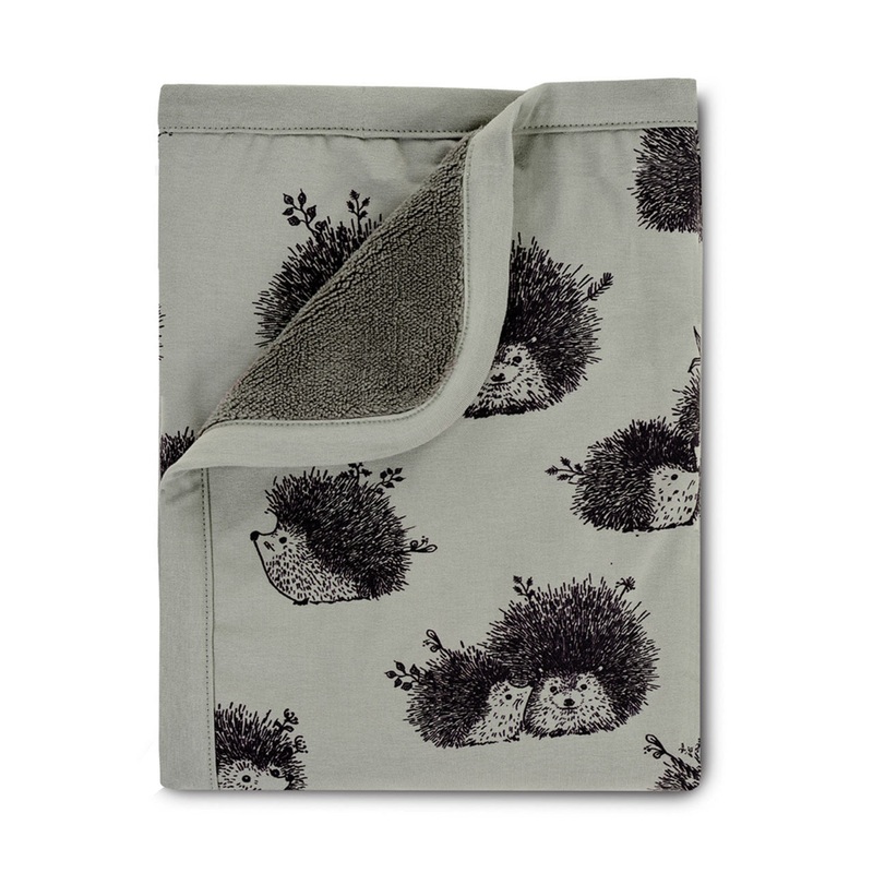 Oilo Hedgehog Jersey Cuddle Blanket