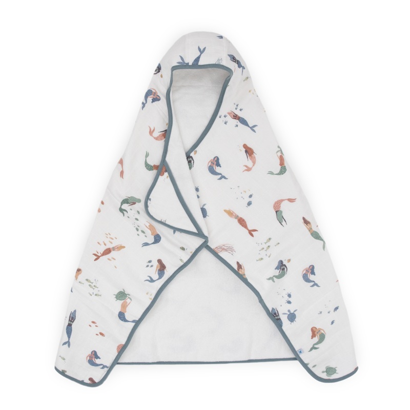 Toddler Hooded Towel – Mermaids Mermaids