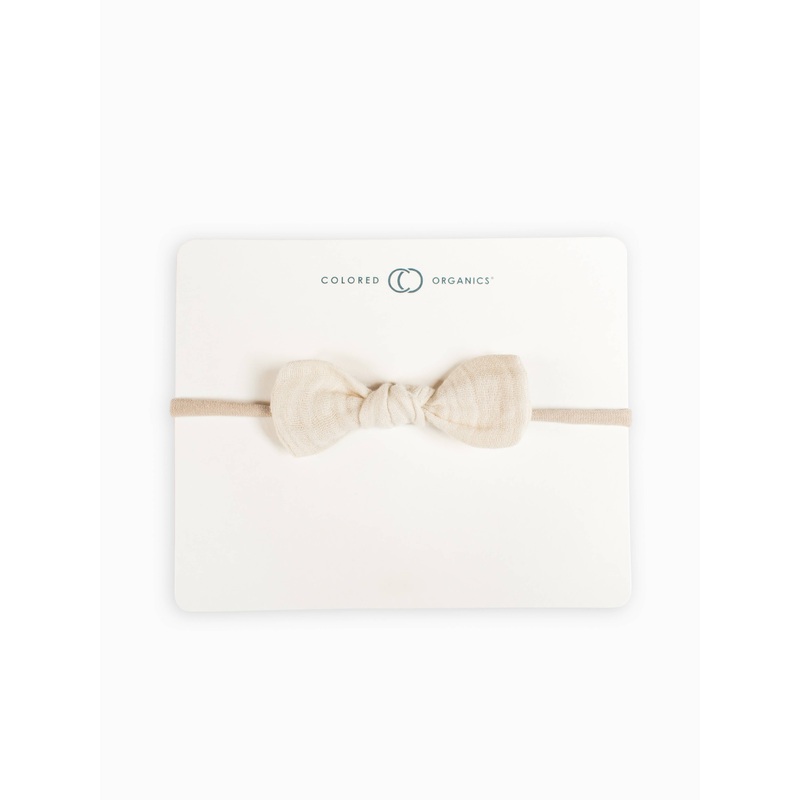 Bow Headband – Natural