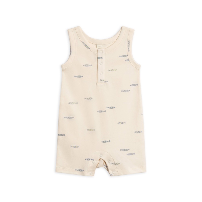 Nile Fish Romper 12-18M