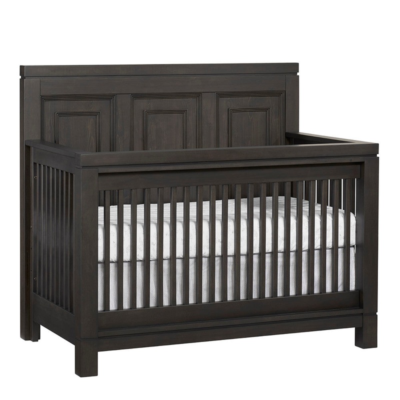 Soho Baby Manchester 4 in 1 Convertible Crib Black Iron