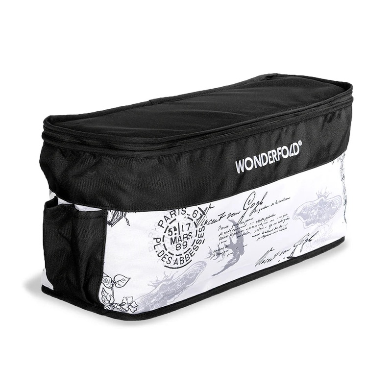 Wonderfold W2 Elite/Luxe Rear Basket Fabric Van Gogh Sketches
