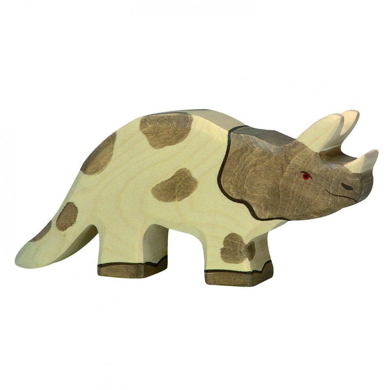 Wooden Dinosaurs Triceratops