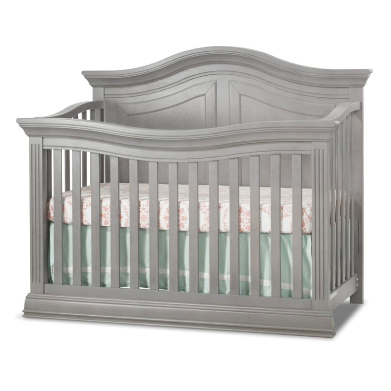 Sorelle Providence 4 In 1 Crib Stone Grey