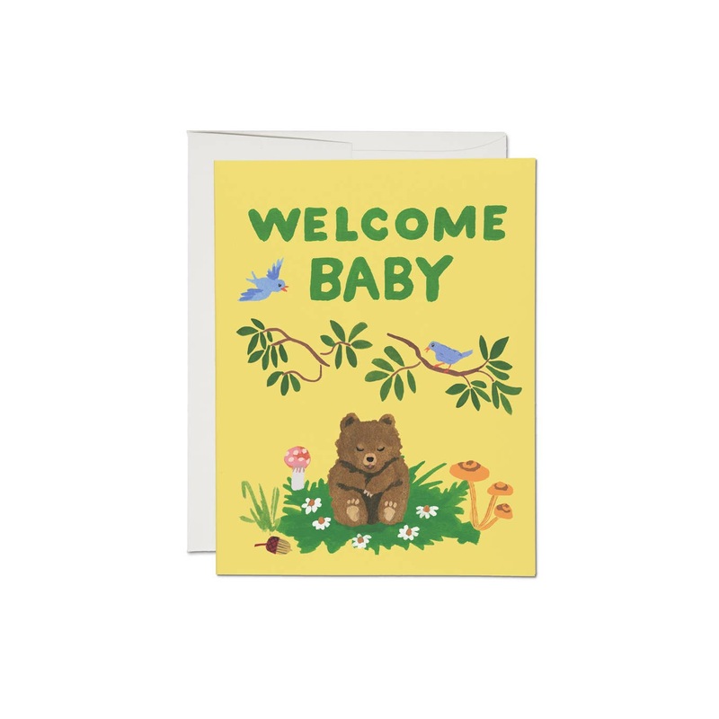 Baby Cub greeting card