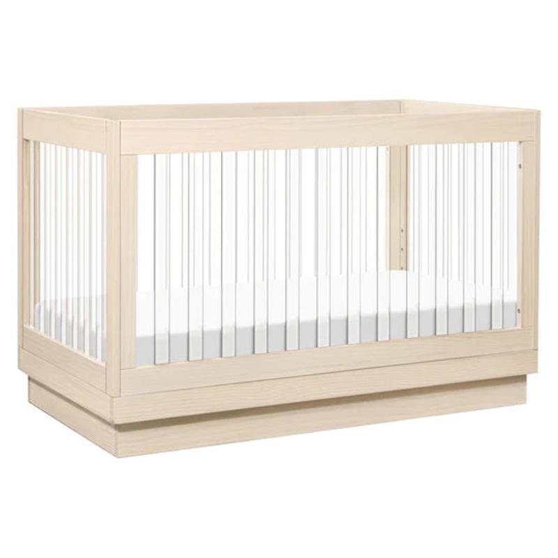 Babyletto Harlow Acyrlic 3-in-1 Convertible Crib Washed Natural