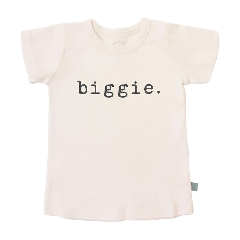 Finn & Emma Short Sleeve Graphic T-Shirt, Biggie 12-24 Months