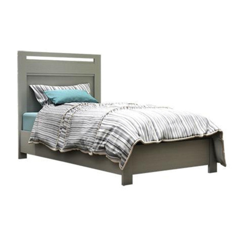 NEST Bruges Collection Milano Twin Bed 39″ In Grigio