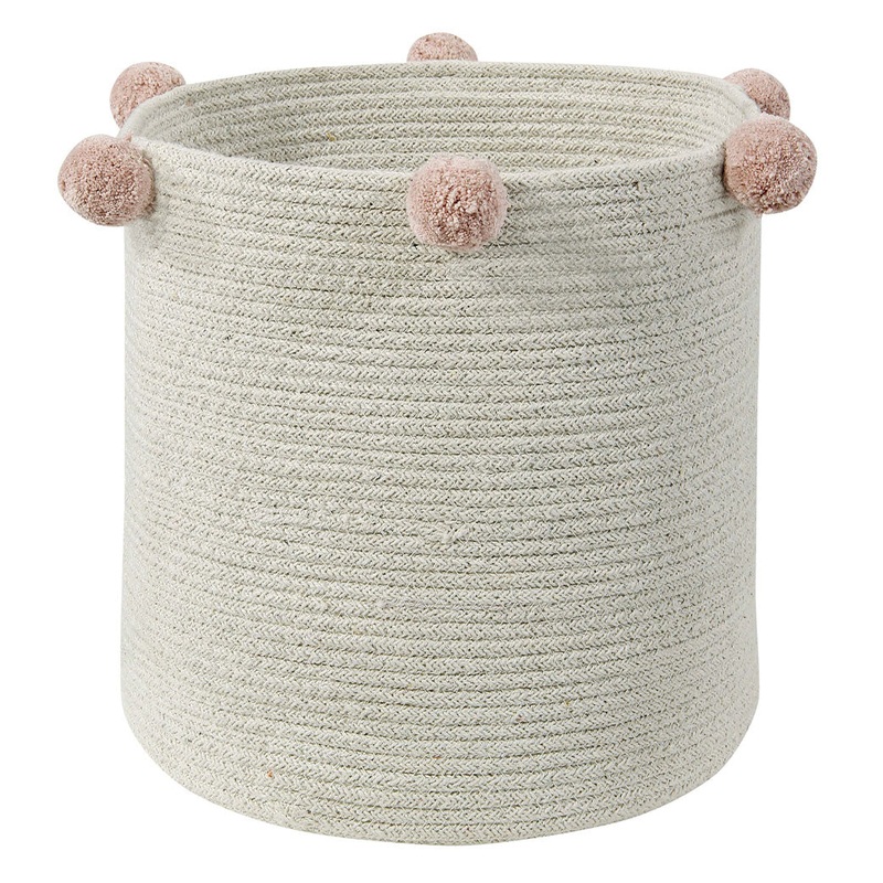 Bubbly Natural Baby Basket Nude