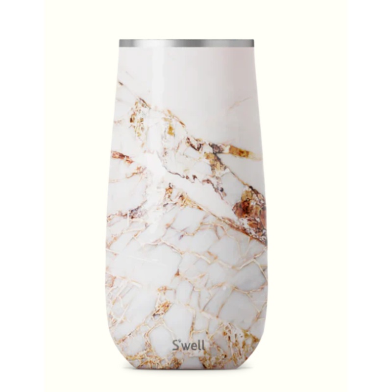 Champagne Flute- Calacatta Gold