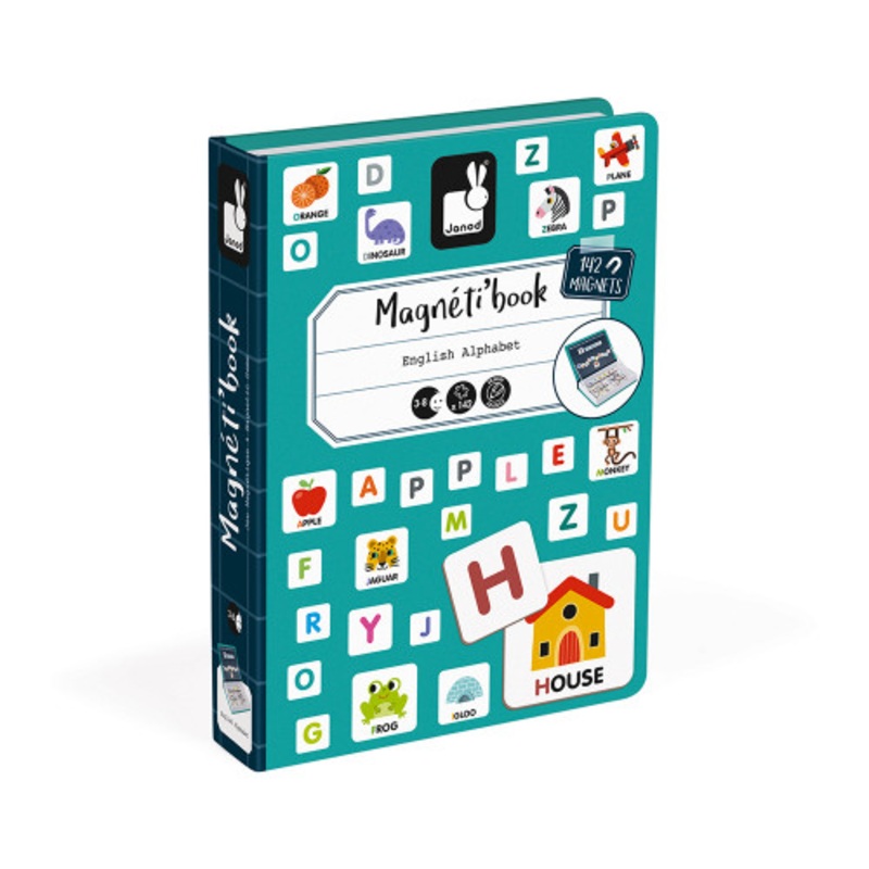 ENGLISH ALPHABET MAGNETI’BOOK
