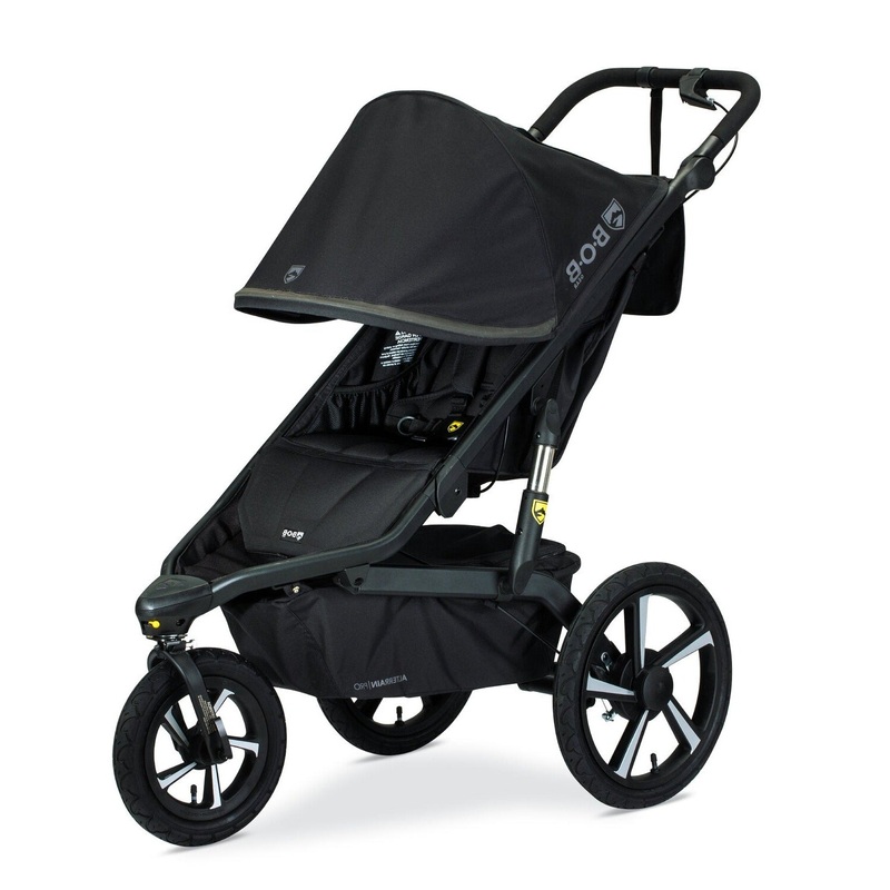 BOB Alterrain Pro Jogging Stroller w/Handbrake All-Weather Black