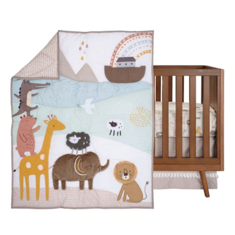 Lambs & Ivy Baby Noah 3-Piece Bedding Set
