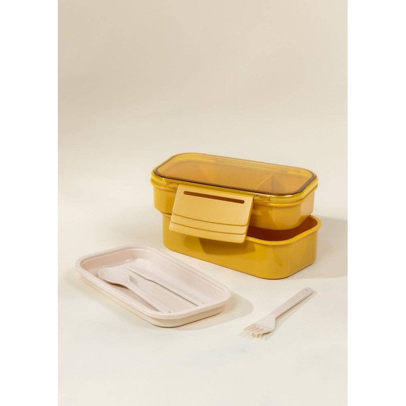 Leak Proof Stackable Lunch Container Golden Hour
