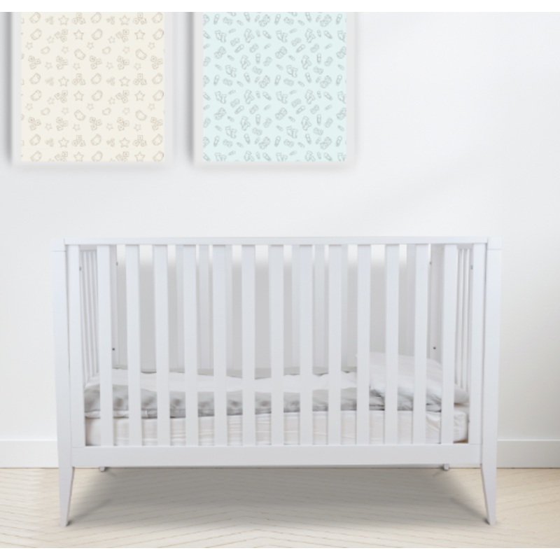 Pali Bernini Classic Crib White