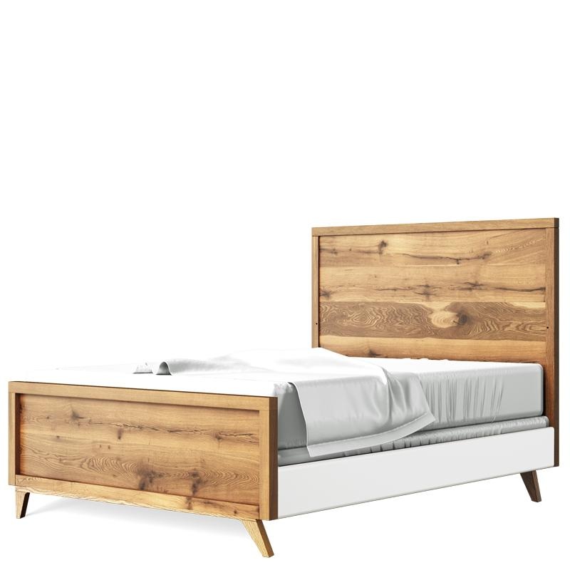 Romina Uptown Full Bed Bianco Satinato