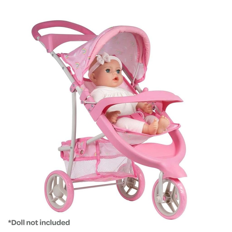 Adora Rainbow Rose Snack and Go Stroller