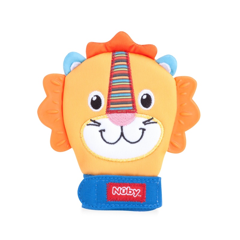 Happy Handimals Teething Mitten Lion