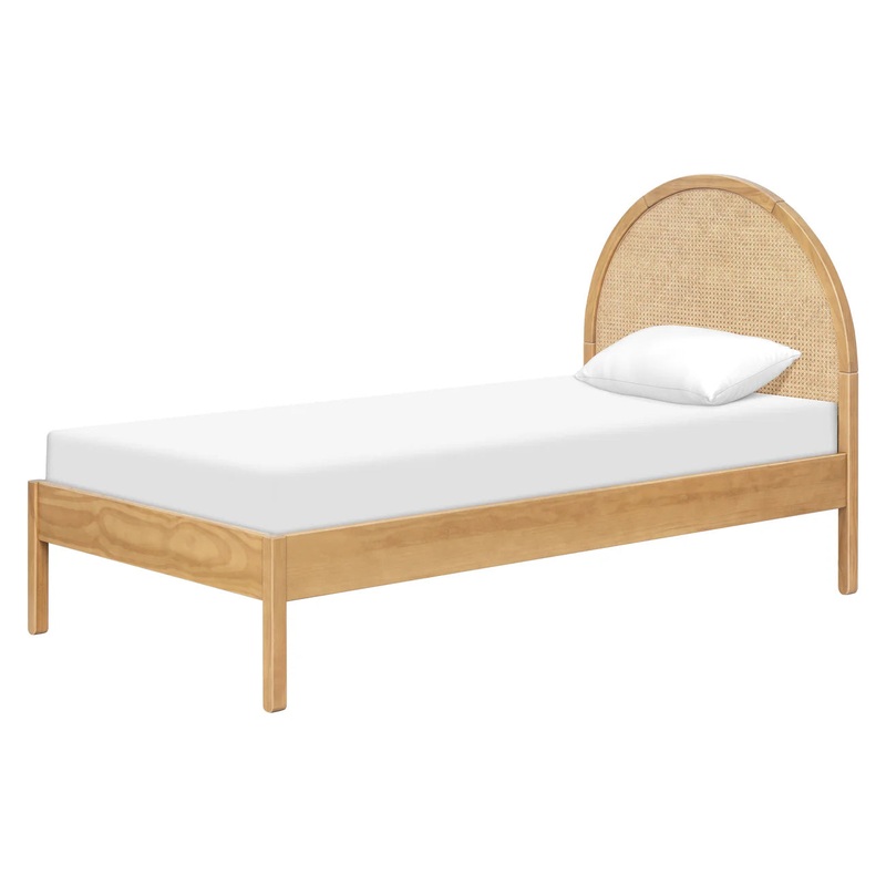 Babyletto Kids Bondi Twin Bed Honey w/ Natural Cane