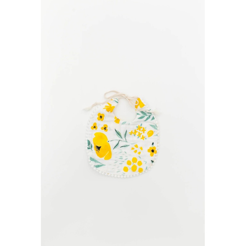 Buttercup Blossom Bib