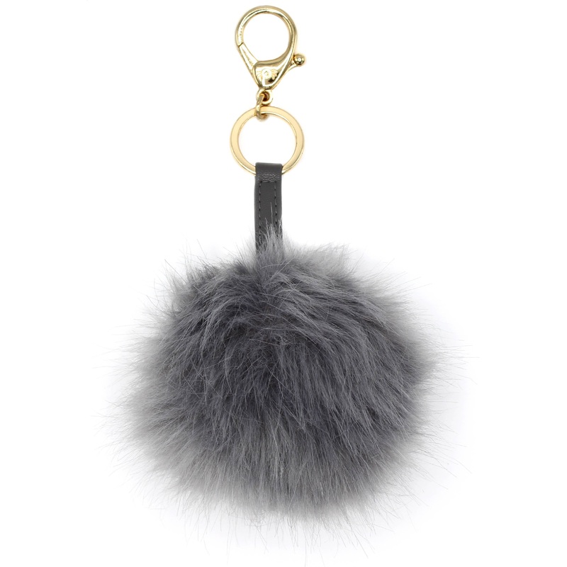 Pouf Diaper Bag Charm Keychains
