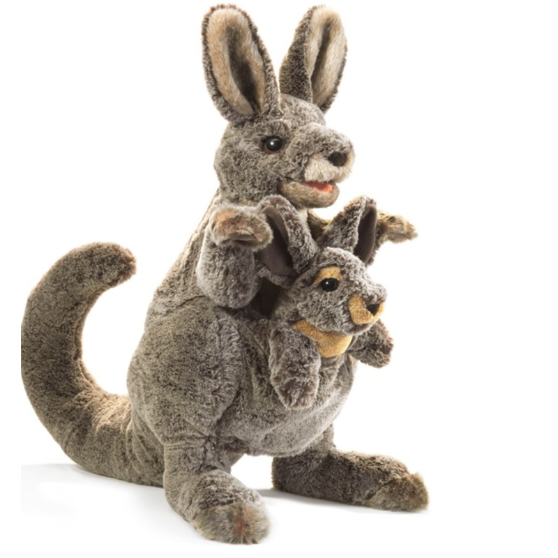 Kangaroo with Joey