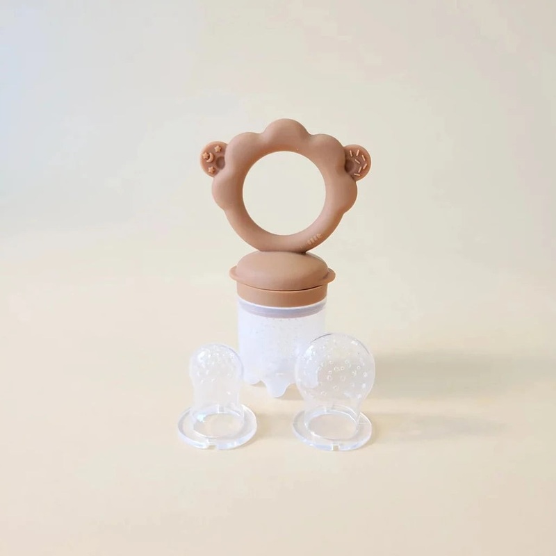 Teether Fruit Feeder | Mocha