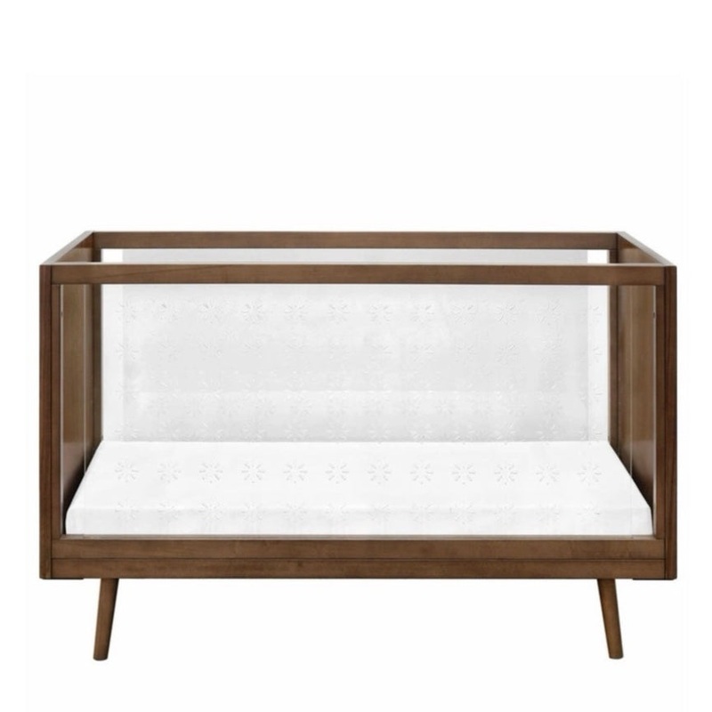 Ubabub Nifty Clear 3-in-1 Crib Walnut