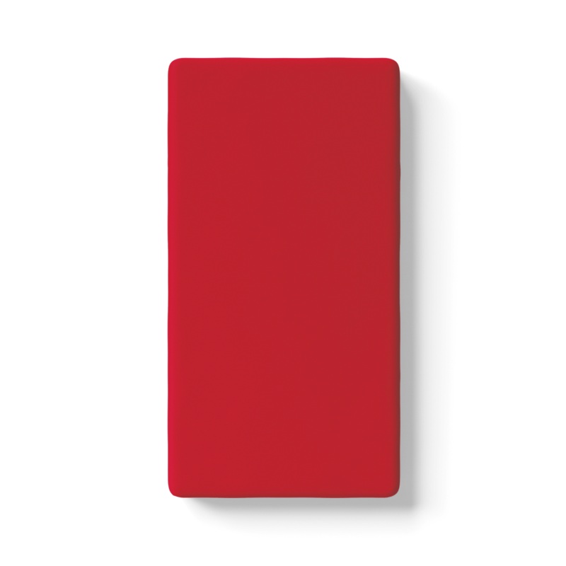 Bamboo Fitted Crib Sheets – Cranberry Red