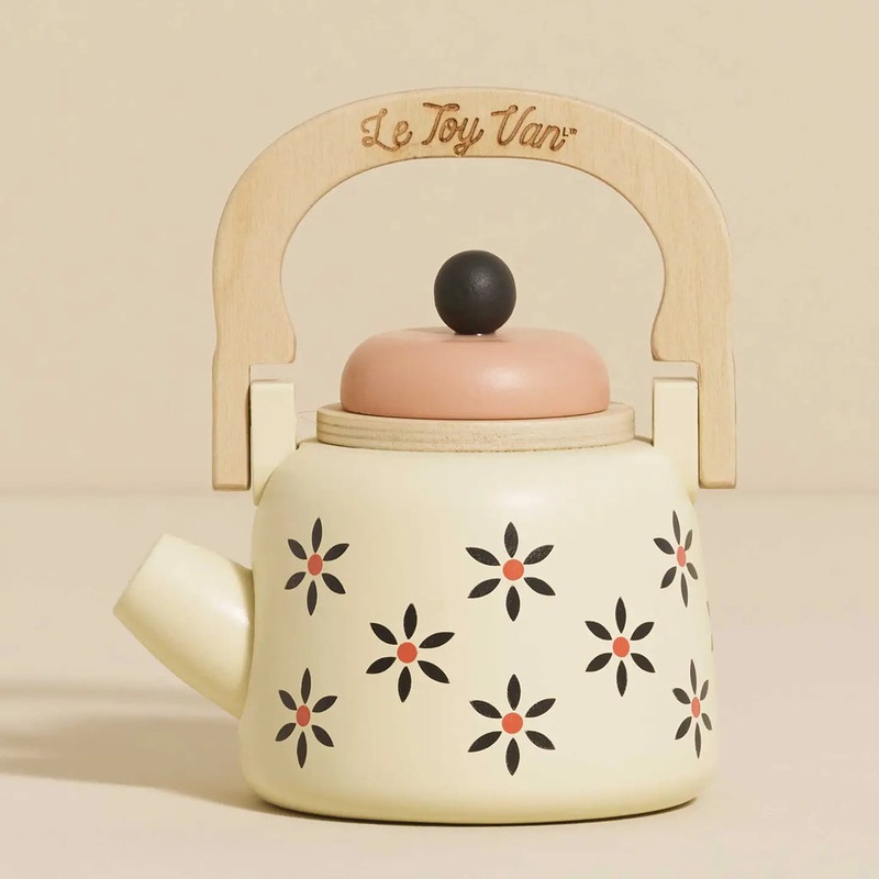 Vintage Wooden Kettle