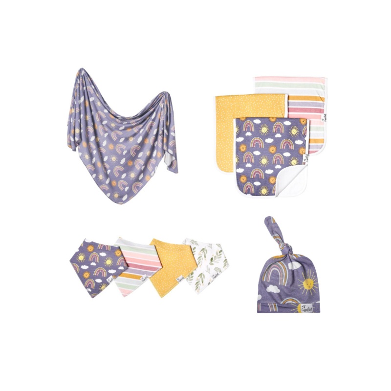 Copper Pearl – Hope Collection Baby Bandana Bibs