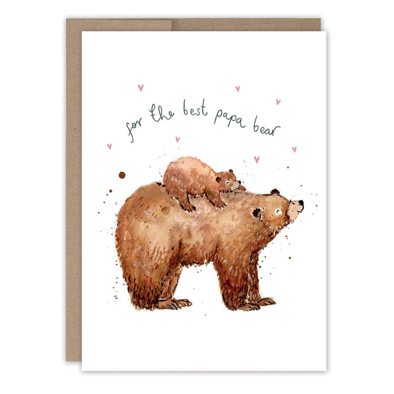 Papa Bear Father’s Day Card